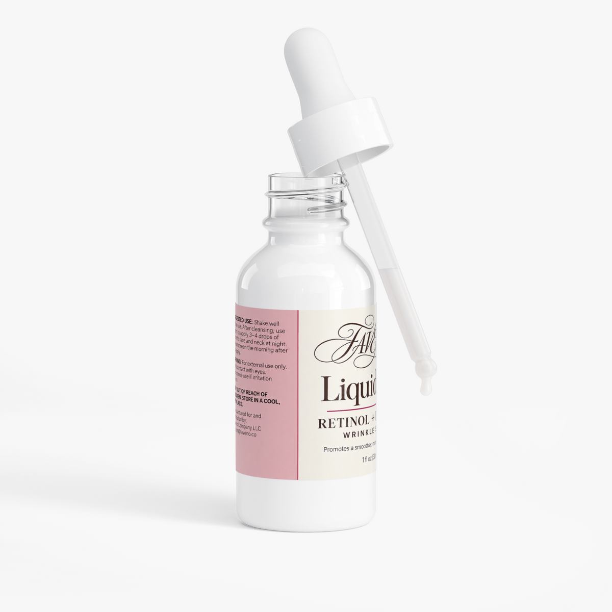 Liquid Life Retinol + Peptide Wrinkle Serum
