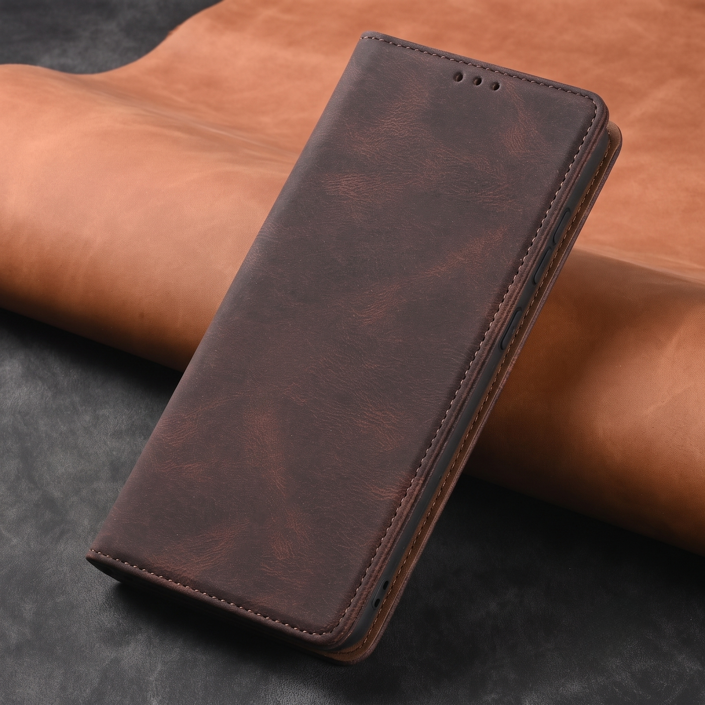 Faveno vegan leather wallet case for Samsung Galaxy