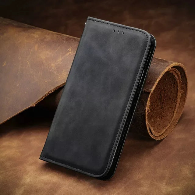 Leather Wallet Case for Google Pixel