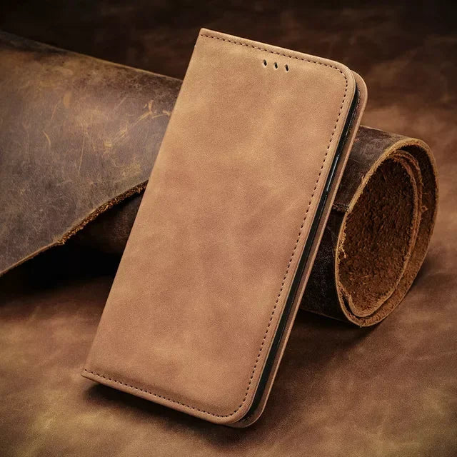 Leather Wallet Case for Google Pixel
