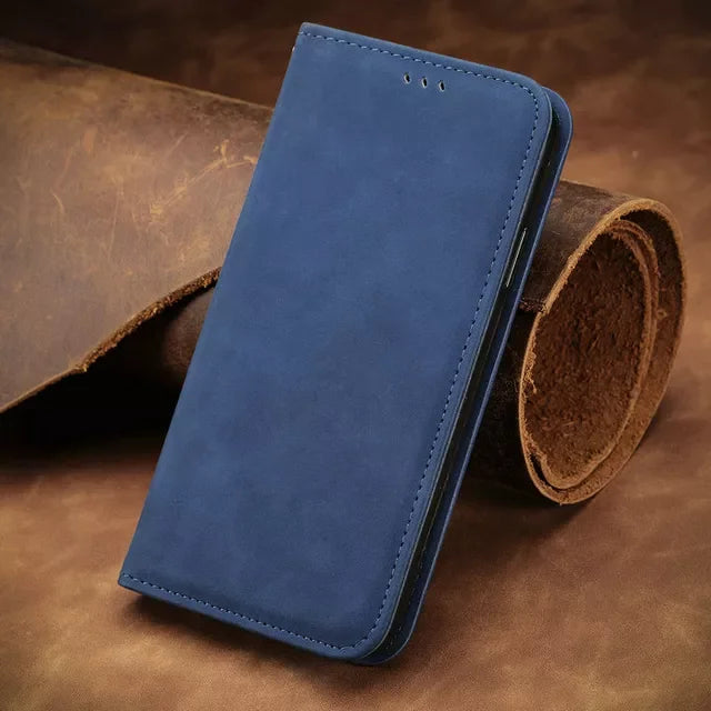 Leather Wallet Case for Google Pixel