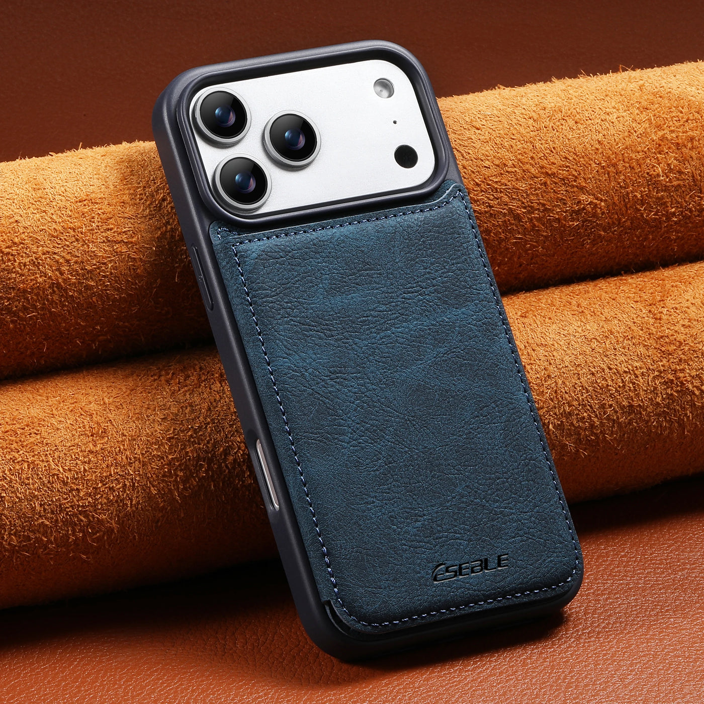 Luxury Leather Wallet Case for iPhone